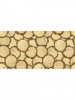 Плита фиброцементная FLAMMA 9 х  600 х 1200 мм DESIGN с сюжетом СЛОБОДА 89 горизонтальный рисунок