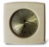 Термогигрометр 285-ТНA  прямоугольный с изгибом со стеклом 170 х 175 мм SAWO