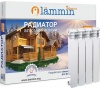 Радиатор алюминиевый  LAMMIN PREMIUM AL 500/80 -  4 секции