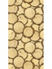 Плита фиброцементная FLAMMA 9 х  600 х 1200 мм DESIGN с сюжетом СЛОБОДА 89 вертикальный рисунок