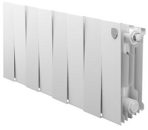Радиатор биметаллический ROYAL THERMO PIANO FORTE BIANCO TRAFFICO 200/100 -  8 секций