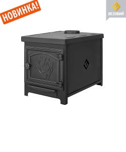 Печь отопительная ВЕЗУВИЙ ТЕРЕМОК дверца ДТ-3 (до 70 м.куб)