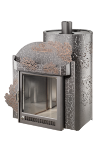 Печь-каменка МАКСИ ПФ дверца со стеклом в кожухе ДУБЫ (38 м.куб) Печь-каменка МАКСИ ПФ дверца со стеклом в кожухе ДУБЫ (38 м.куб)