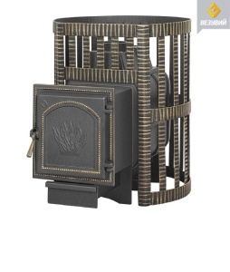 Печь-каменка  чугунная ЛЕГЕНДА КОВКА 16 дверца 271 (8 - 18 м.куб)