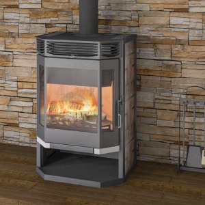 Печь-камин АНГАРА 12 (МЕТА-БЕЛ)