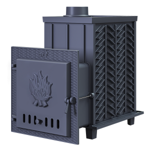 Печь-каменка чугунная GFS ЗК 25  дверца глухая (25 м.куб)