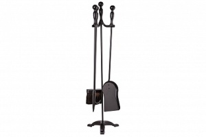 Каминный набор 41111 ВК ЧЕРНЫЙ 3 предмета