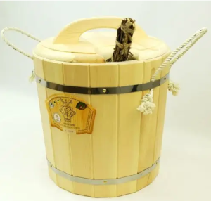 Запарник 12 л с нержавеющей вставкой с крышкой, КЕДР