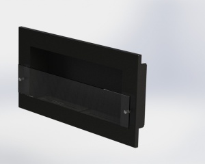 Биокамин  WINDOW II GLASS blac АРОМА встраиваемый, настенный Биокамин  WINDOW II GLASS blac АРОМА встраиваемый, настенный