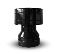 Оголовок d = 115/200 мм с дефлектором AGNI  ЭМАЛИРОВАННЫЙ (AISI 430 - нержавейка) Оголовок d = 115/200 мм с дефлектором AGNI  ЭМАЛИРОВАННЫЙ (AISI 430 - нержавейка)