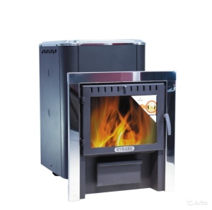 Печь-каменка КУБАНЬ с дверцей со стеклом (12 - 24 м.куб) Печь-каменка КУБАНЬ с дверцей со стеклом (12 - 24 м.куб)