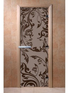 Дверь стеклянная ВЕНЕЦИЯ ГРАФИТ 700 х 1900 мм 3 петли, стекло 8 мм, коробка ОСИНА, магнит DW Дверь стеклянная ВЕНЕЦИЯ ГРАФИТ 700 х 1900 мм 3 петли, стекло 8 мм, коробка ОСИНА, магнит DW