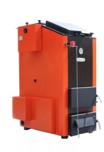 Котел отопительный  длит.горения МАГНУМ 15 ТЭ без ТЭН d=150 мм с установленным механизмом (G 1-1/4