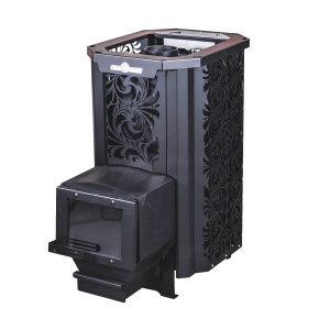 Печь-каменка HARD Хохлома Панорама 30M (20 - 32 м.куб)