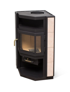 Печь-камин НЕВА угловая  (META-БЕЛ)