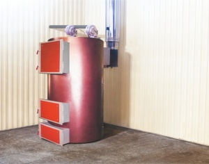 Котел отопительный СИБИРЬ Т-130  промышленный (комплект системы наддува WPA-120 + контроллер)