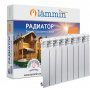 Радиатор биметаллический  LAMMIN PREMIUM BM 500/100 -  8 секций