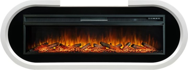 Портал  Soho 60 белый с черным для электроочага Vision 60 LED (RoyalFlame)