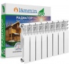 Радиатор биметаллический  LAMMIN  ЕСО BM 350/80 -  8 секций