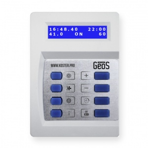Пульт управления для электрокаменки GeoS-Pro GSM 19 кВт Пульт управления для электрокаменки GeoS-Pro GSM 19 кВт