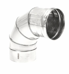 Колено 90 градусов d = 115 мм ТИС (0,8 ММ) (430 СТАНДАРТ)