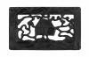 Решетка вентиляционная РВ-1  ИЗБУШКА НА КУРЬИХ НОЖКАХ каминная верхняя крашеная RLK 1417 (ПР:250х140) ЛИТКОМ