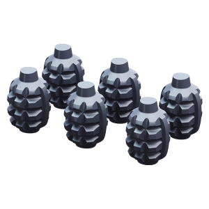 Комплект чугунного заряда (граната) 6шт ГЕФЕСТ Комплект чугунного заряда (граната) 6шт ГЕФЕСТ