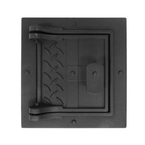 Дверца поддувальная ДПУ-1Д ЛОФТ крашеная уплотненная RLK 4019 (ПР: 130 х 140 мм) ЛИТКОМ