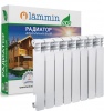Радиатор алюминиевый  LAMMIN  ЕСО AL 500/100 -  8 секций