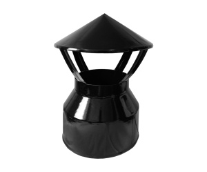 Оголовок d = 115/200 мм с зонтом  AGNI  ЭМАЛИРОВАННЫЙ Оголовок d = 115/200 мм с зонтом  AGNI  ЭМАЛИРОВАННЫЙ