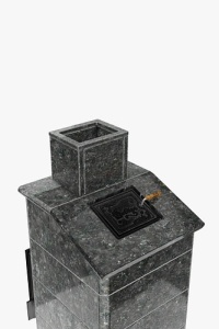 Облицовка дымохода 270 х 270 х 630/пироксенит 30