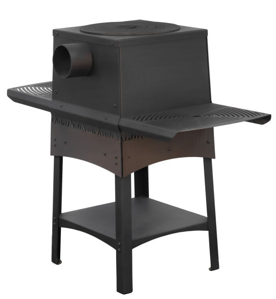 Печь под казан с чугунной плитой LUX СТАЛЬ-МАСТЕР Печь под казан с чугунной плитой LUX СТАЛЬ-МАСТЕР