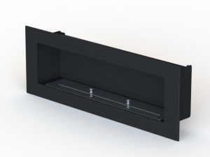 Биокамин  WINDOW 800  blac АРОМА встраиваемый, настенный