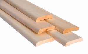 НАЛИЧНИК-ПОЛУПОЛОК ЛИПА, Сорт ЭКСТРА 70 х 15 х 2700 мм