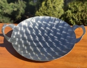 Сковорода САДЖ из нержавеющей стали без крышки с ручками d = 350 мм