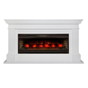 Портал Ontario 42/BV WT белый для электроочага Saphir 42/Beverly 1000