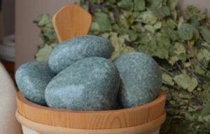 Камень ЖАДЕИТ ОТБОРНЫЙ (для бань и саун) шлифованный, фракция  100 - 140 мм  10 кг Хакасия