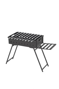 Мангал ВЕЗУВИЙ ПИКНИК с ножками (600 х 370 х 150 мм)