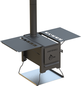 Печь отопительная походная СМУГЛЯНКА - 2 до 30 м.кв. дымоход в комплекте Печь отопительная походная СМУГЛЯНКА - 2 до 30 м.кв. дымоход в комплекте