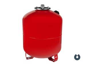 Расширительный бак UNIPUMP 50 сталь, красный G- 1