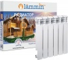 Радиатор алюминиевый  LAMMIN PREMIUM AL 500/80 -  6 секций
