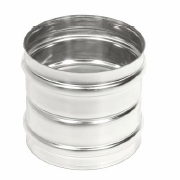 Адаптер котла d = 200 мм (М/М) НЕРЖАВЕЙКА ТИС (0,8 ММ) (430 СТАНДАРТ)