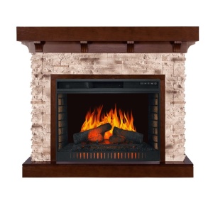 Портал Chalet 30 темный дуб для электроочага Vision 30 (RoyalFlame)