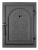 Дверца каминная ДКУ-9 КАМЕЛЕК уплотненная крашеная RLK 8314 (ПР: 290х 410 мм) ЛИТКОМ