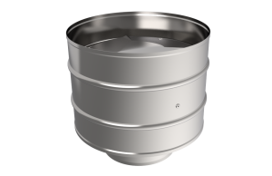 Зонтик d = 200 мм с ДЕФЛЕКТОРОМ ЕВРО  (2)