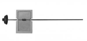 Задвижка 3ВП-3 поворотная с ручкой  (ПР: 150 х 250 х 1034 мм) ЛИТКОМ