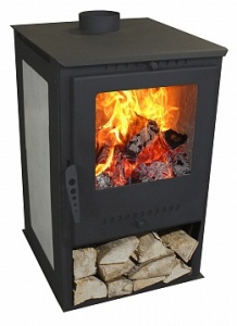 Печь-камин ГАРМОНИЯ 105 ПЛИТКА (до 100 м.куб.)