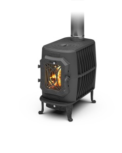 Печь отопительная чугунная Верона дверца со стеклом Печь отопительная чугунная Верона дверца со стеклом