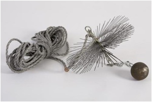 Набор для чистки дымохода d = 150 мм ёрш металлический ТРУБОЧИСТ