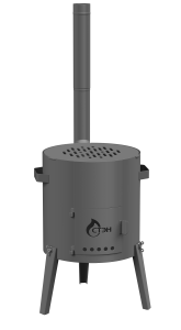 Печь туристическая СКАУТ - 360 8 - 12 л КАРАКАН  сталь 2 мм Печь туристическая СКАУТ - 360 8 - 12 л КАРАКАН  сталь 2 мм